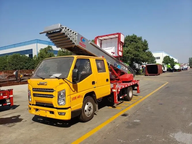 沧州运河附近云梯车出租 砂石搬运