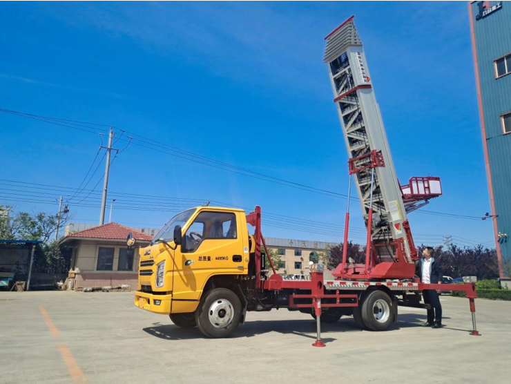 沧州运河常年租赁32米云梯车